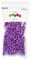 Essentials by Leisure Arts Pony Beads, 6x9mm, Aurora Borealis Purple, 750pc – Bracelet Making Kit for Jewelry and Kandi Crafts – Bulk Craft Beads for Friendship Bracelets and DIY Projects